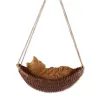 NAPPING CAT ON HAMMOCK FIGURINE